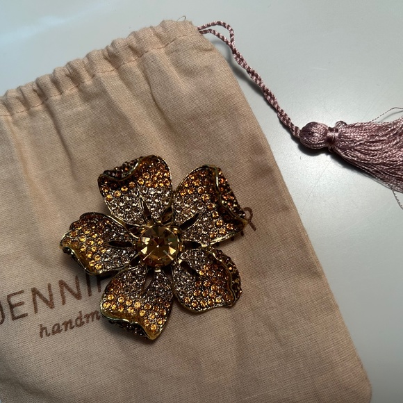 Jennifer Behr Yelena Barrette Gold - Picture 5 of 10